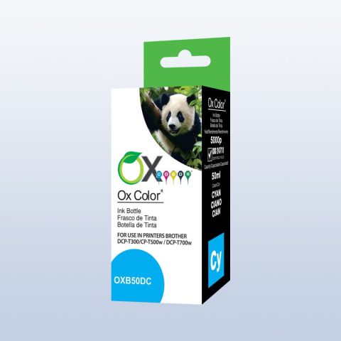 Tintas y Toners Compatibles OX Color - Tinta UV Cyan Compatible para Brother