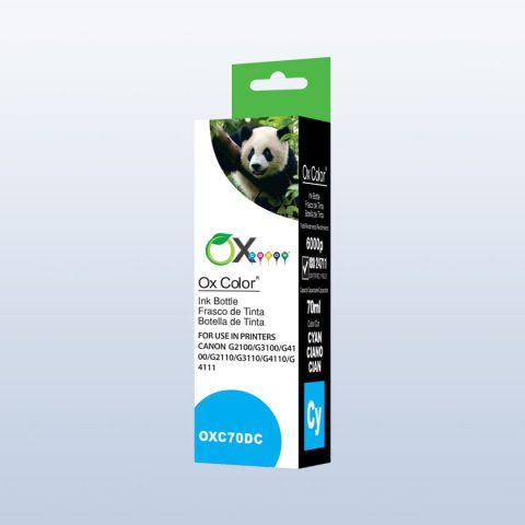 Tinta Compatible para Canon GI190 UV Cyan