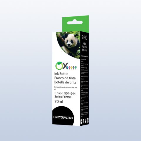 Tinta Compatible para Epson T544/504 UV Black 70ml