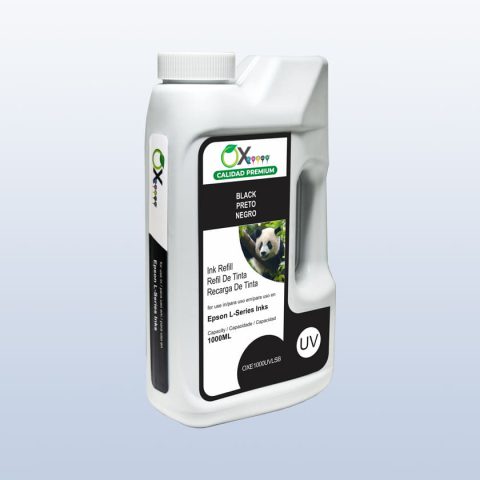 Tinta Compatible para Epson L-Series Black UV Litro