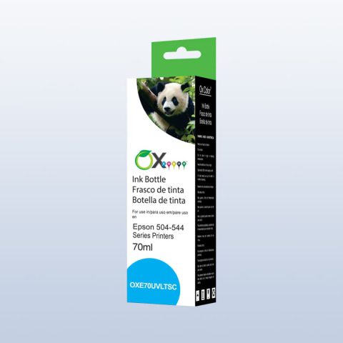 Tinta Compatible para Epson T544/504 UV Cyan 70ml