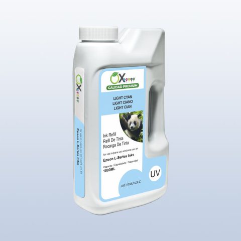 Tinta Compatible para Epson L-Series Light Cyan UV Litro