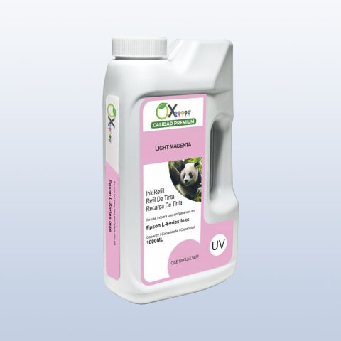 Tinta Compatible para Epson L-Series Light Magenta UV Litro