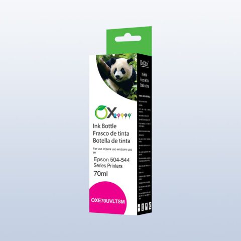 Tinta Compatible para Epson T544/504 UV Magenta 70ml
