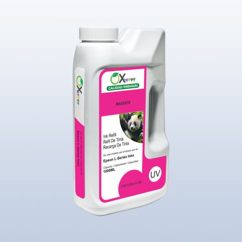Tinta Compatible para Epson L-Series Magenta UV Litro