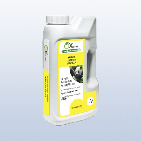 Tinta Compatible para Epson L-Series Yellow UV Litro