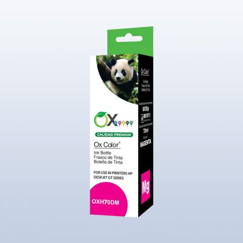 Tinta Compatible para HP GT51/GT52 UV Magenta